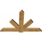 Ekena Millwork Kennewick Rough Sawn Timber Gable Bracket, Western Red Cedar, 60"W x 40"H x 2"D x 6"F, 16/12 Pitch GBW060X40X0206KEN00RWR - alternate 4